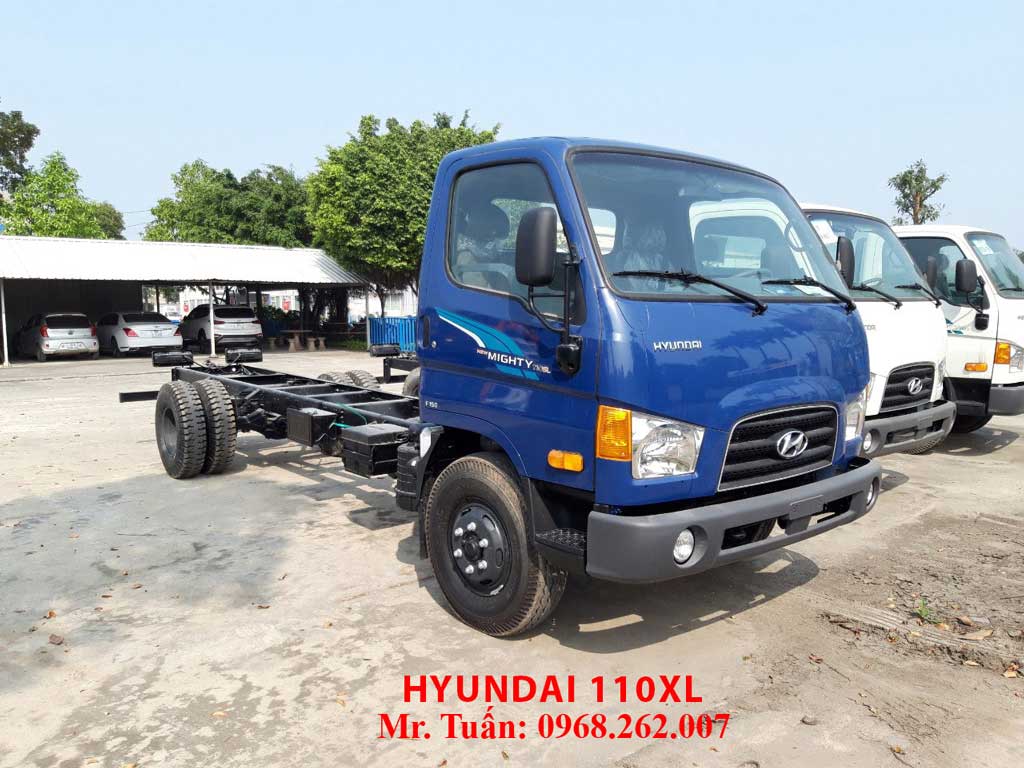 Chassic Hyundai 110xl thùng 6m3